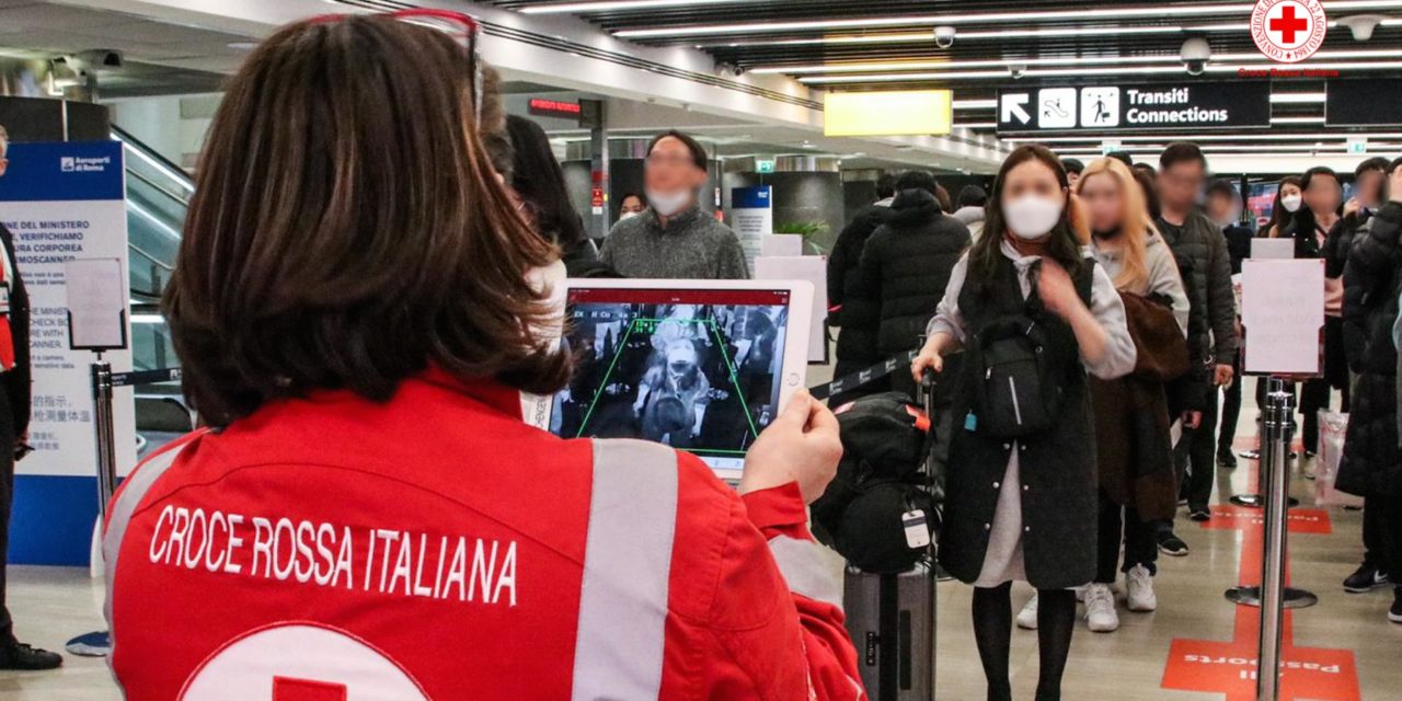 Itália realiza testes para covid-19 em aeroportos