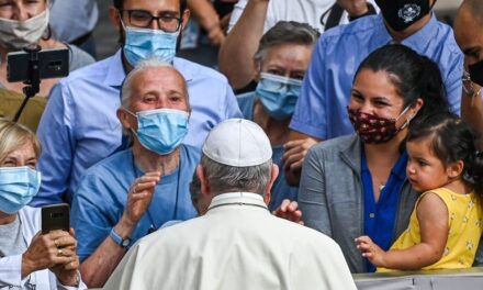 Papa realiza primeira audiência com presença de fiéis após 189 dias