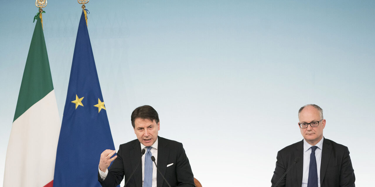 Itália anuncia cinco bilhões de euros para setores atingidos com restrições de funcionamento