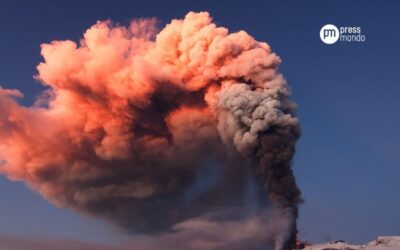 Erupção do Vulcão Etna provoca fechamento de aeroporto na Itália